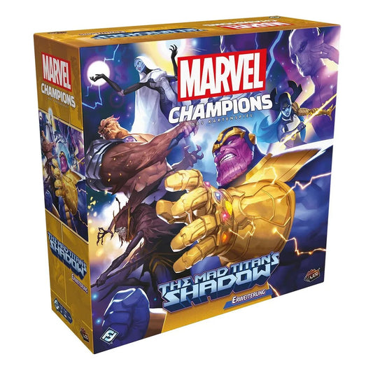 Asmodee FFG Marvel Champions Das Kartenspiel - The Mad Titan's Shadow [Erweiterung]