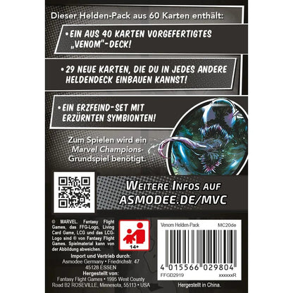 Asmodee FFG Marvel Champions Das Kartenspiel - Venom [Erweiterung]