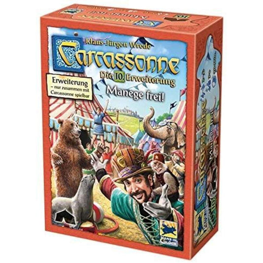 Asmodee Hans im Glück - Carcassonne Manege frei! 10. Erweiterung