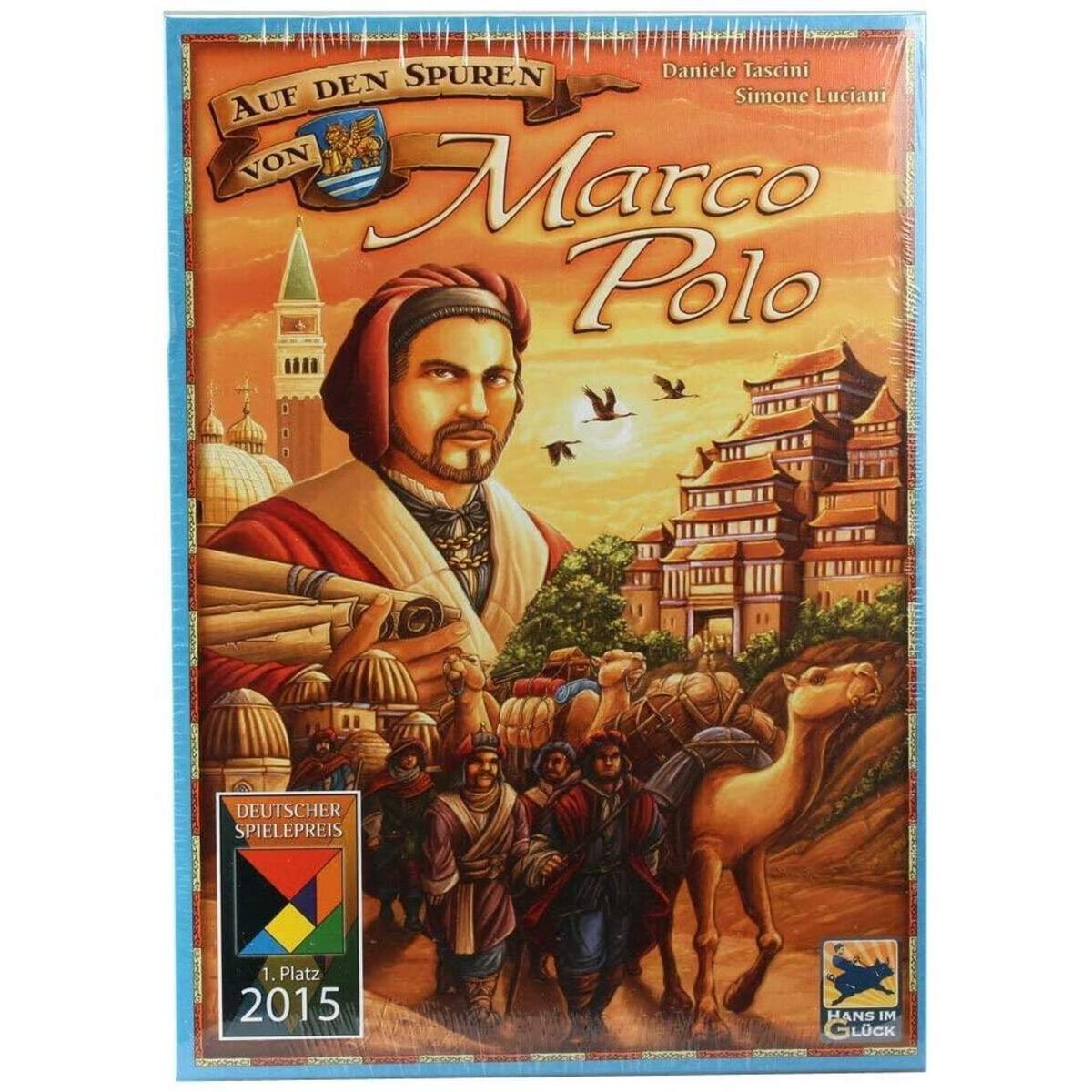 Asmodee Hans im Glück Auf den Spuren von Marco Polo Grundspiel