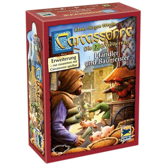 Asmodee Hans im Glück Carcassonne Händler und Baumeister Erweiterung