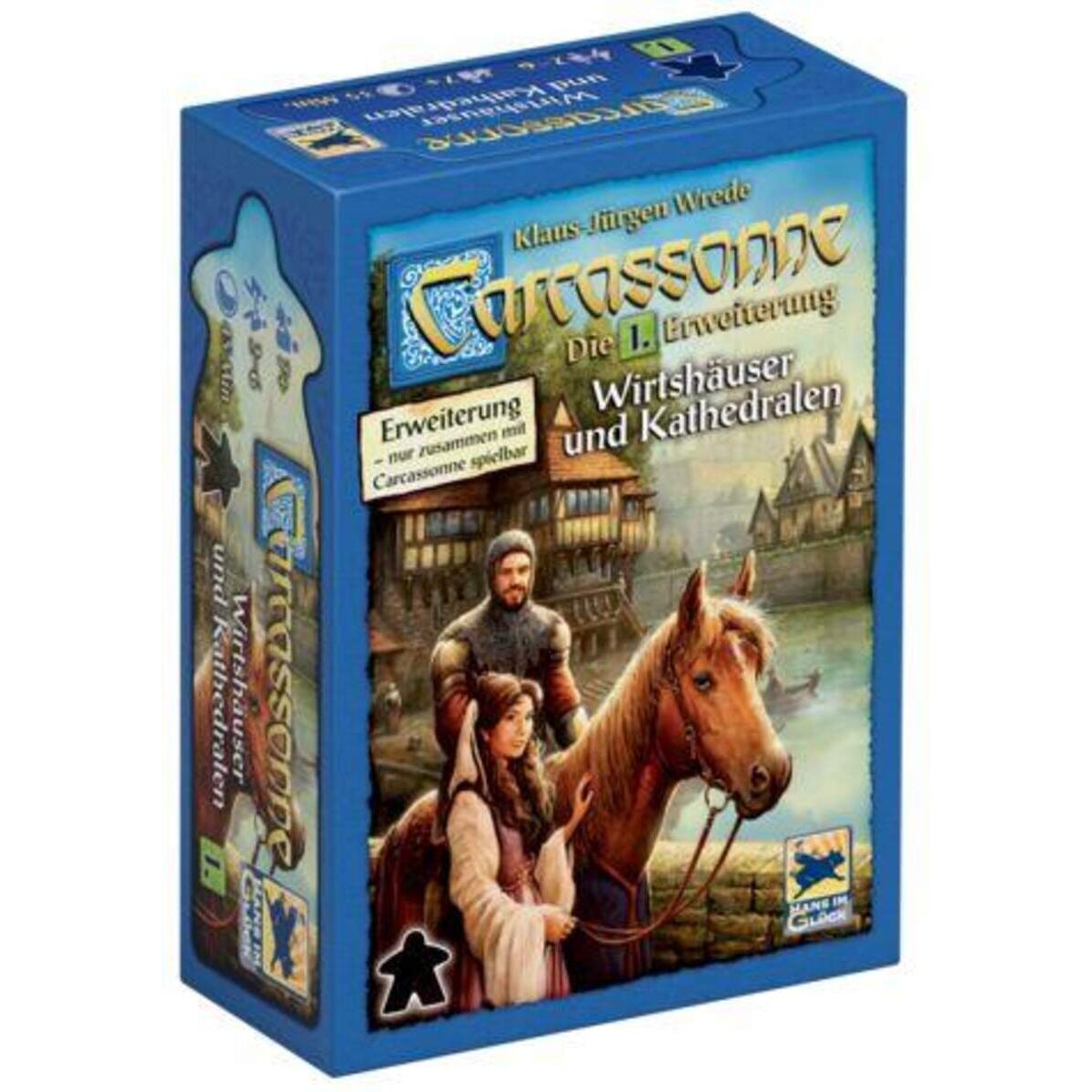 Asmodee Hans im Glück Carcassonne Wirtshäuser und Kathedralen Erweiterung