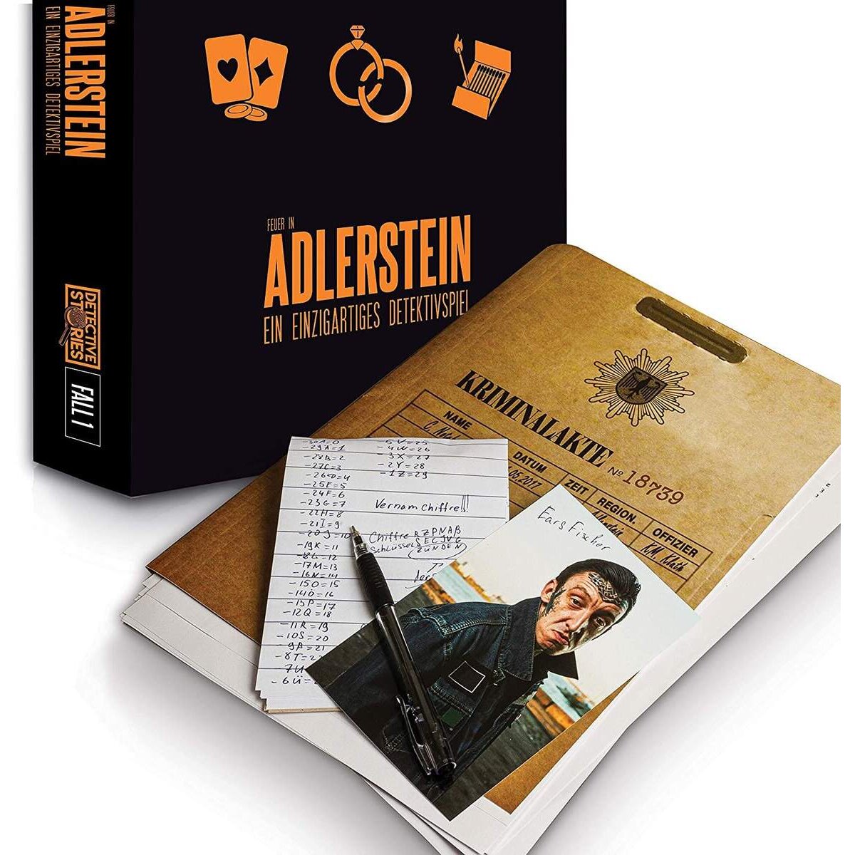 Asmodee iDventure Detective Stories Fall 1: Das Feuer in Adlerstein