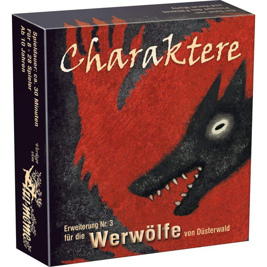 Asmodee Lui-Meme Die Werwölfe von Düsterwald Erweiterung Charaktere