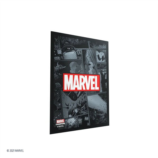 Asmodee Marvel Champions Art Sleeves – Marvel Black