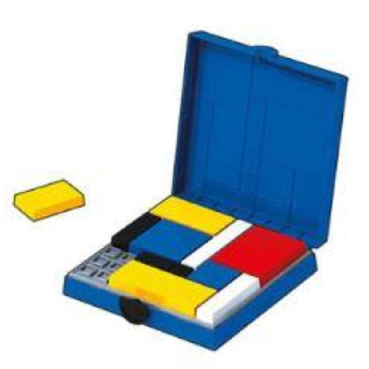 Asmodee Mondrian Blocks: Blaue Edition