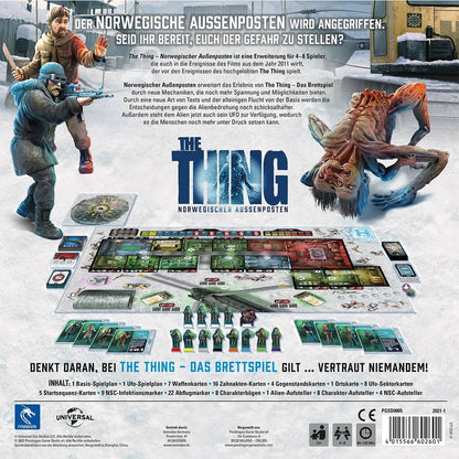 Asmodee Pendragon Game The Thing - Norwegischer Außenposten [Erweiterung]