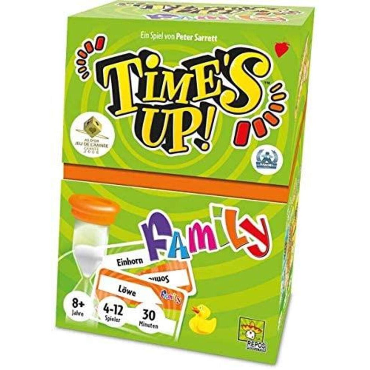 Asmodee Repos Production Kartenspiel Time's Up! Family