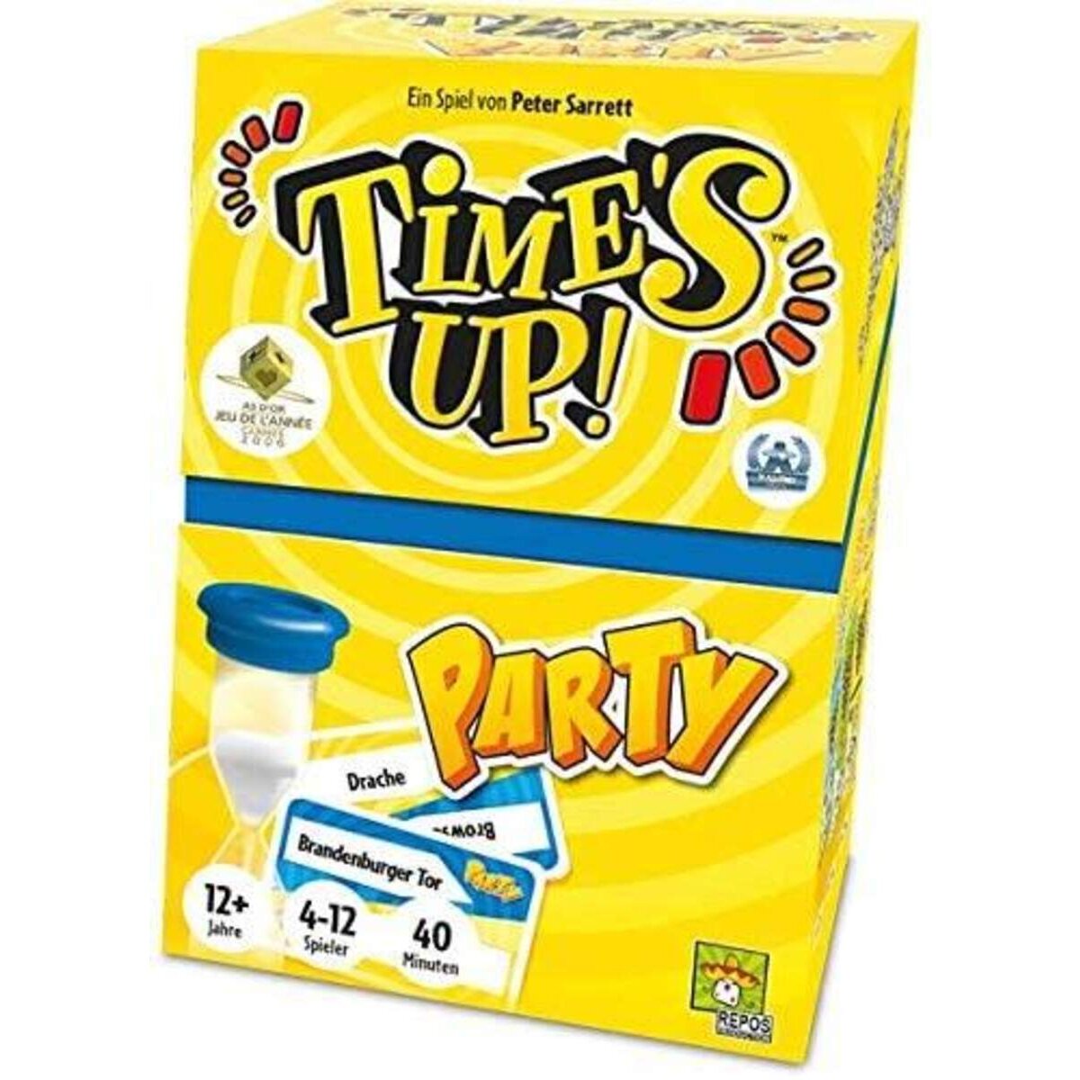 Asmodee Repos Production Kartenspiel Time's Up! Party