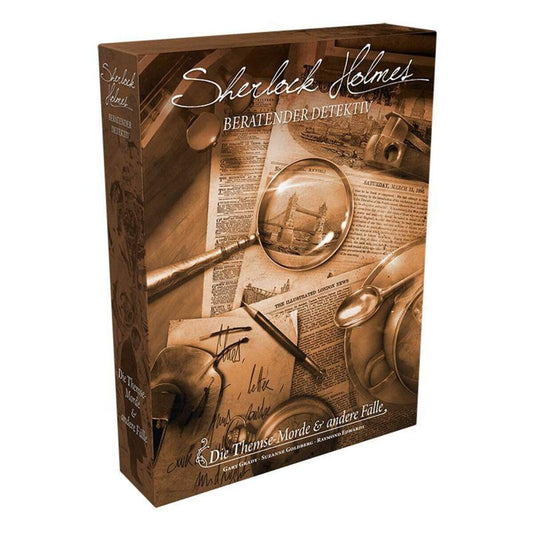 Asmodee Space Cowboys Sherlock Holmes Beratender Detektiv: Die Themse- Morde & andere Fälle
