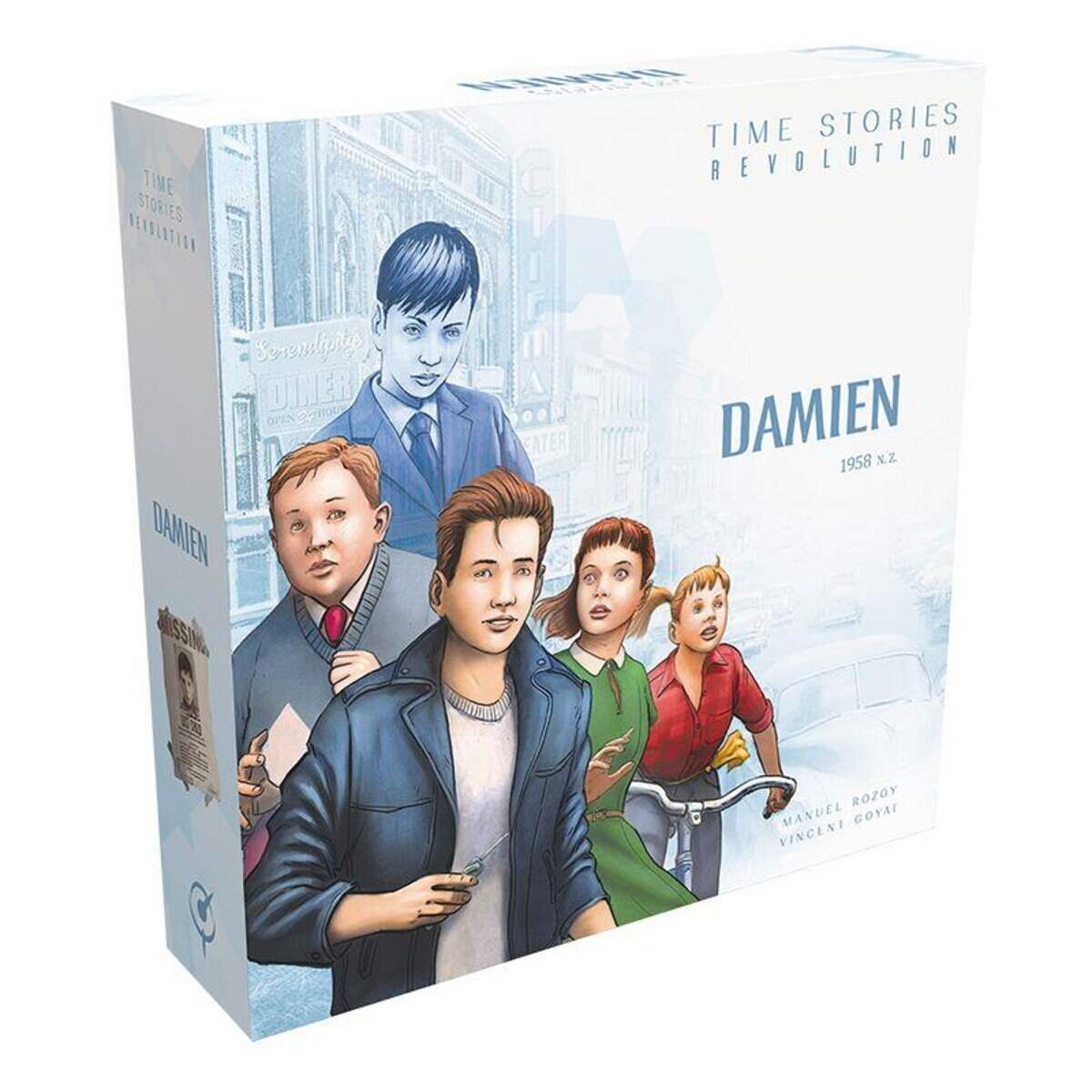Asmodee Space Cowboys T.I.M.E Stories Revolution - Szenario "Damien"