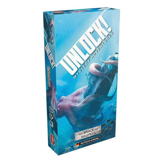Asmodee Space Cowboys Unlock! Das Wrack der Nautilus
