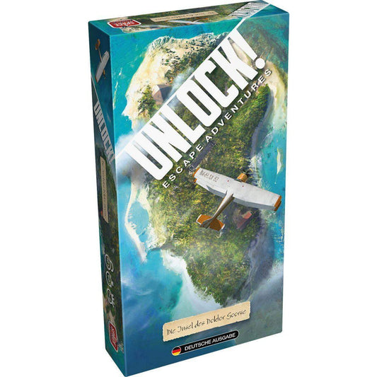 Asmodee Space Cowboys Unlock! Die Insel des Doktor Goorse