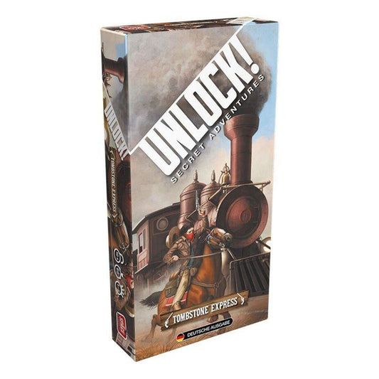 Asmodee Space Cowboys Unlock! Tombstone Express