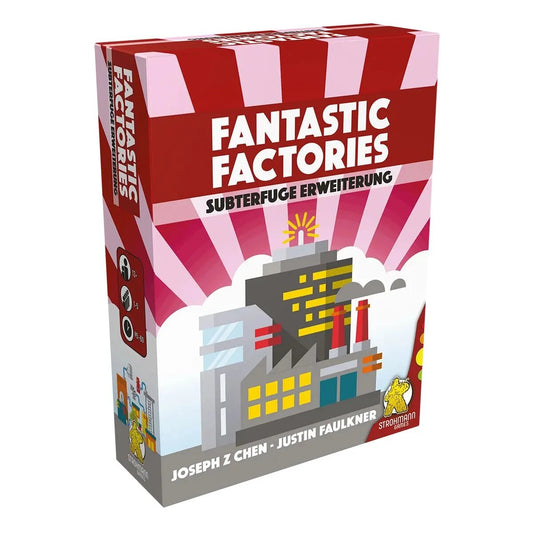 Asmodee Strohmann Games Fantastic Factories - Subterfuge [Erweiterung]