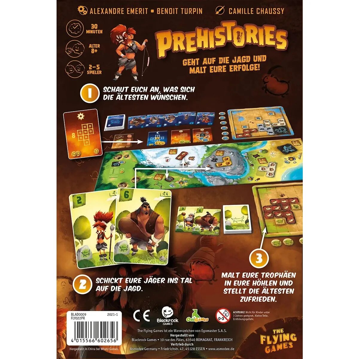 Asmodee The Flying Games Prehistories