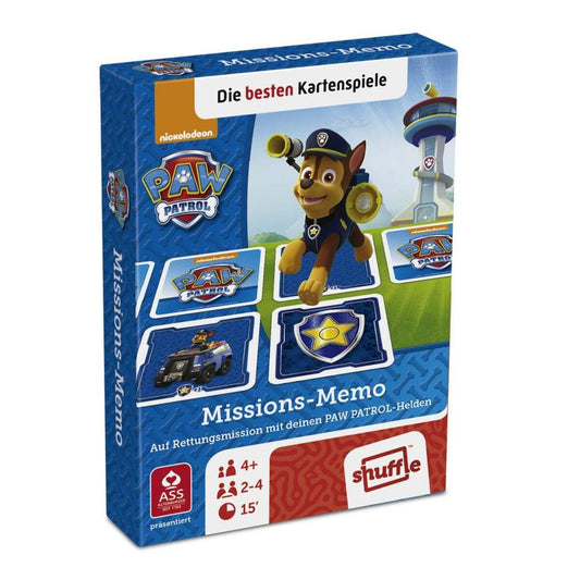 ASS Kartenspiel PawPatrol Missions Memo