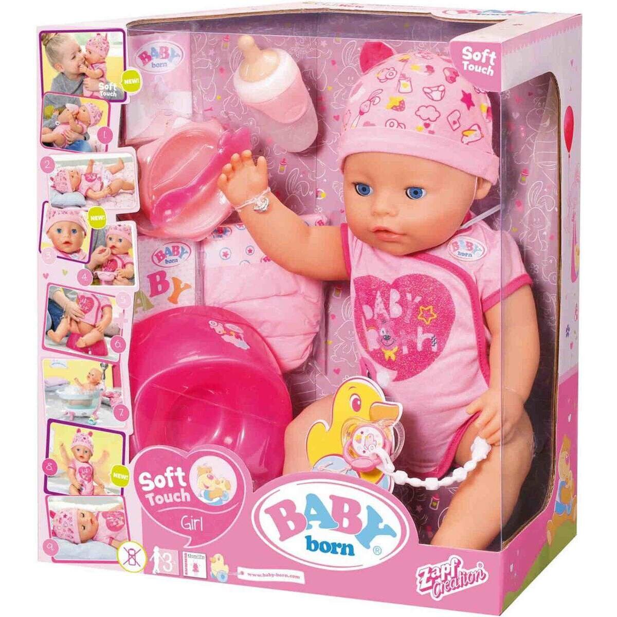 BABY born® Soft Touch Girl