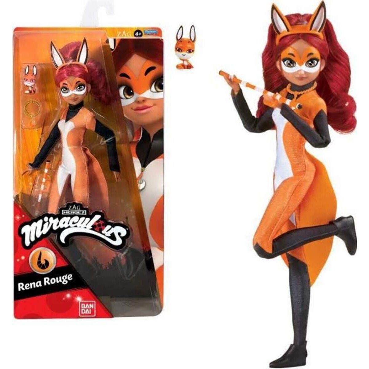 Bandai Miracolous Puppe Rena Rouge 26 cm