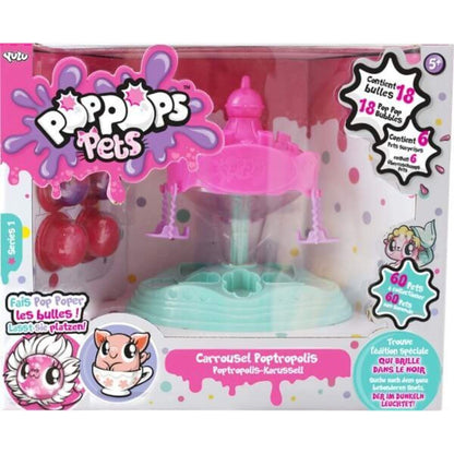 Bandai Poppops Pets Spielset Karussell