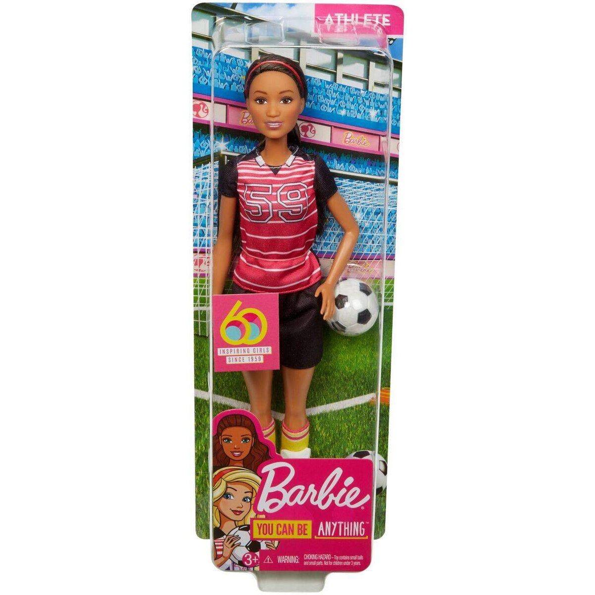 Barbie 60th Anniversary Jubiläumspuppe Fußball