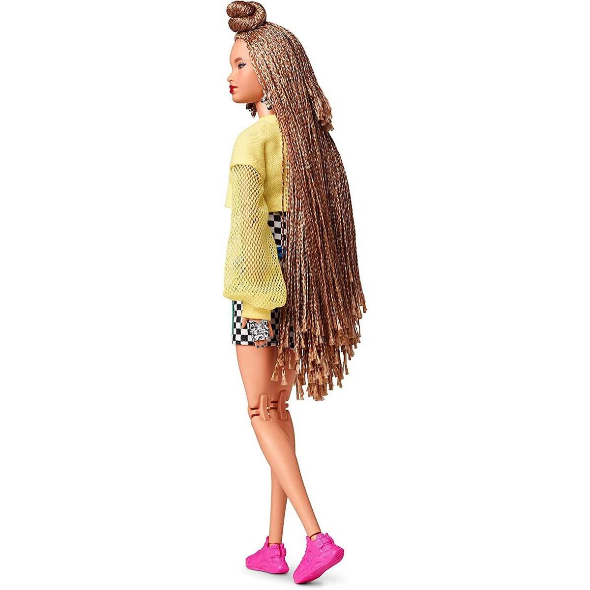 Barbie BMR1959, voll bewegliche Barbie Modepuppe mit geflochtenem Haar