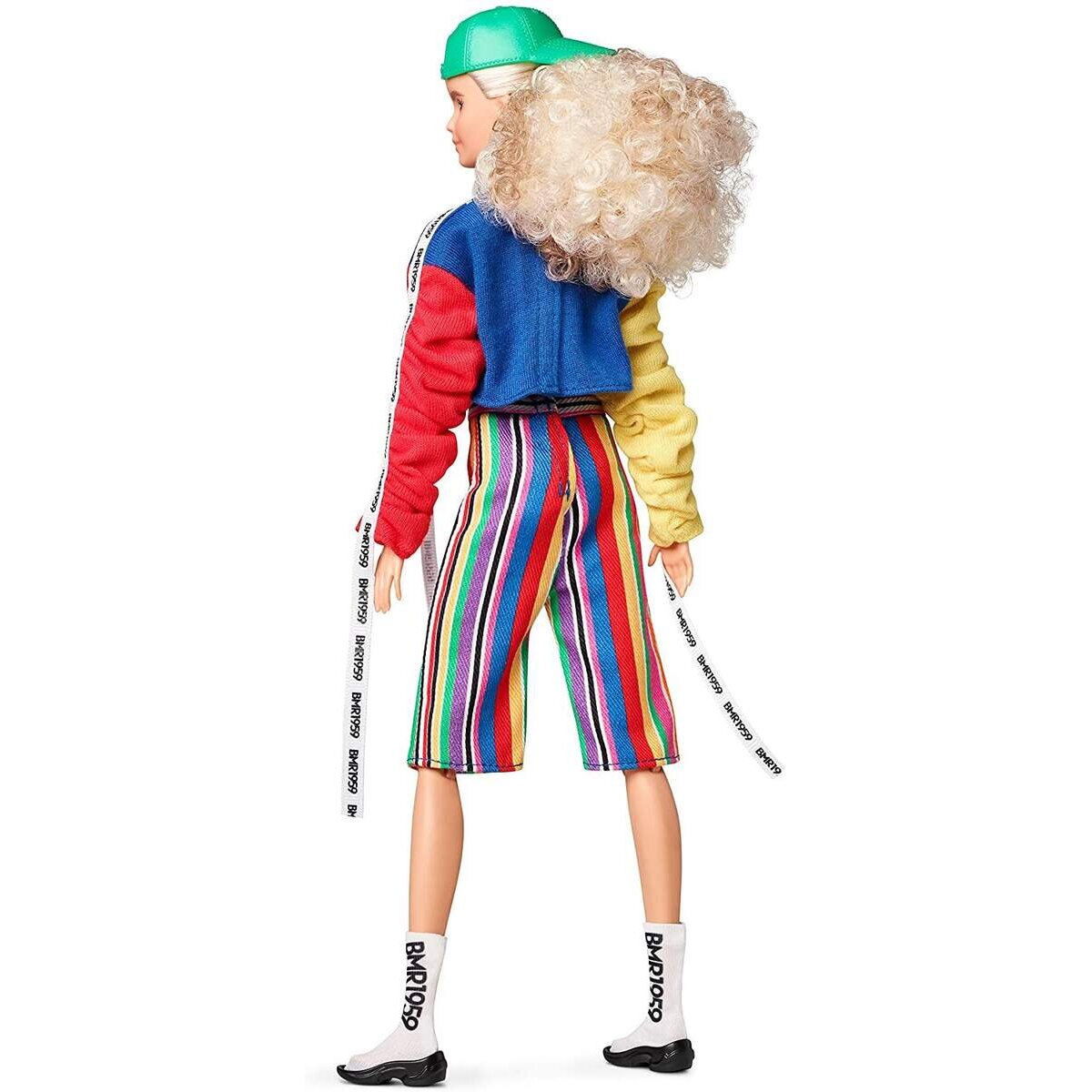 Barbie BMR1959, voll bewegliche Barbie Modepuppe mit blonden Locken