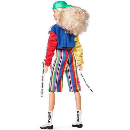 Barbie BMR1959, voll bewegliche Barbie Modepuppe mit blonden Locken