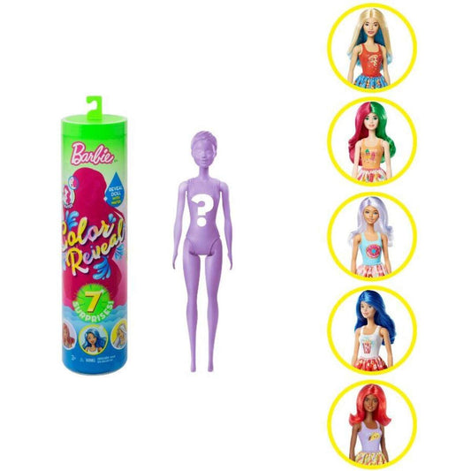 Barbie Color Reveal™ Puppe Wave 2, 1 Stück, sortiert