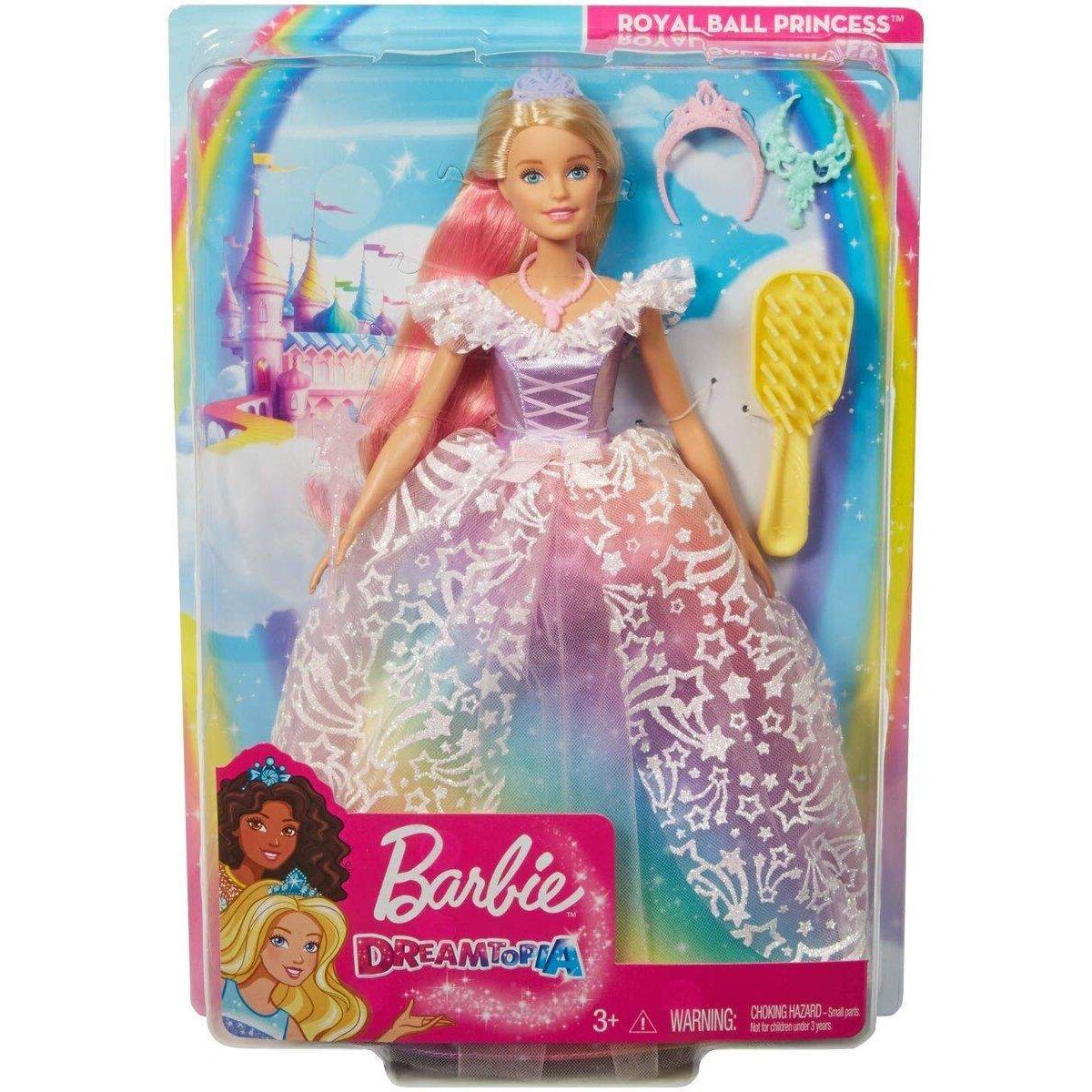 Barbie Dreamtopia Ballkleid Prinzessin Puppe blond