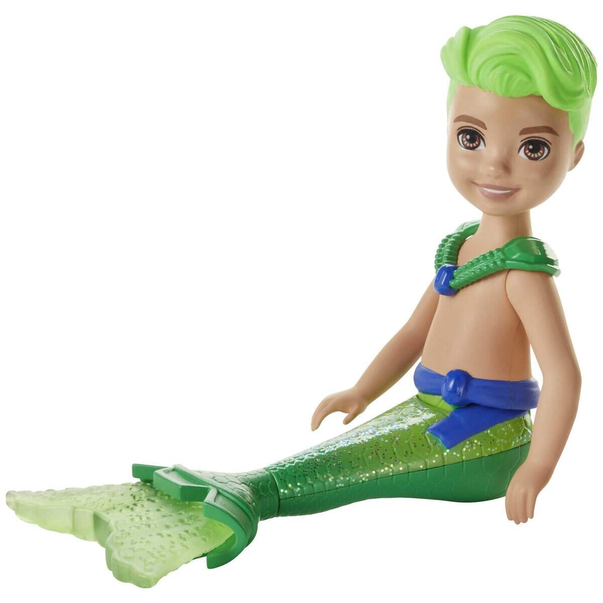 Barbie Dreamtopia Chelsea Meerjungfrau-Puppen, 17 cm, 1 Stück, 6-fach sortiert