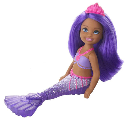 Barbie Dreamtopia Chelsea Meerjungfrau-Puppen, 17 cm, 1 Stück, 6-fach sortiert