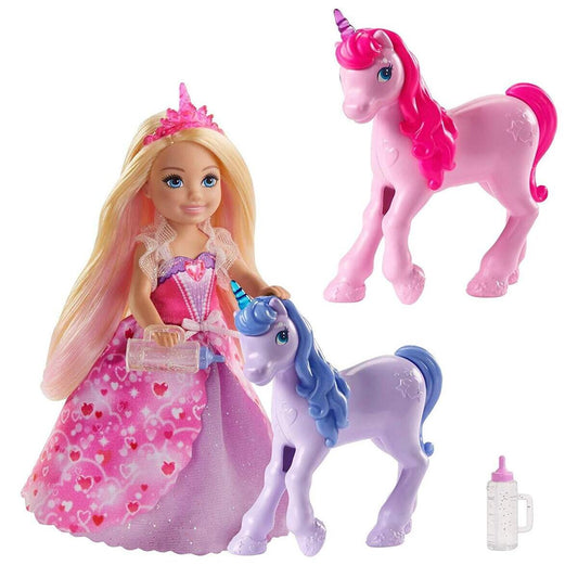 Barbie Dreamtopia Chelsea Puppe und Einhörner