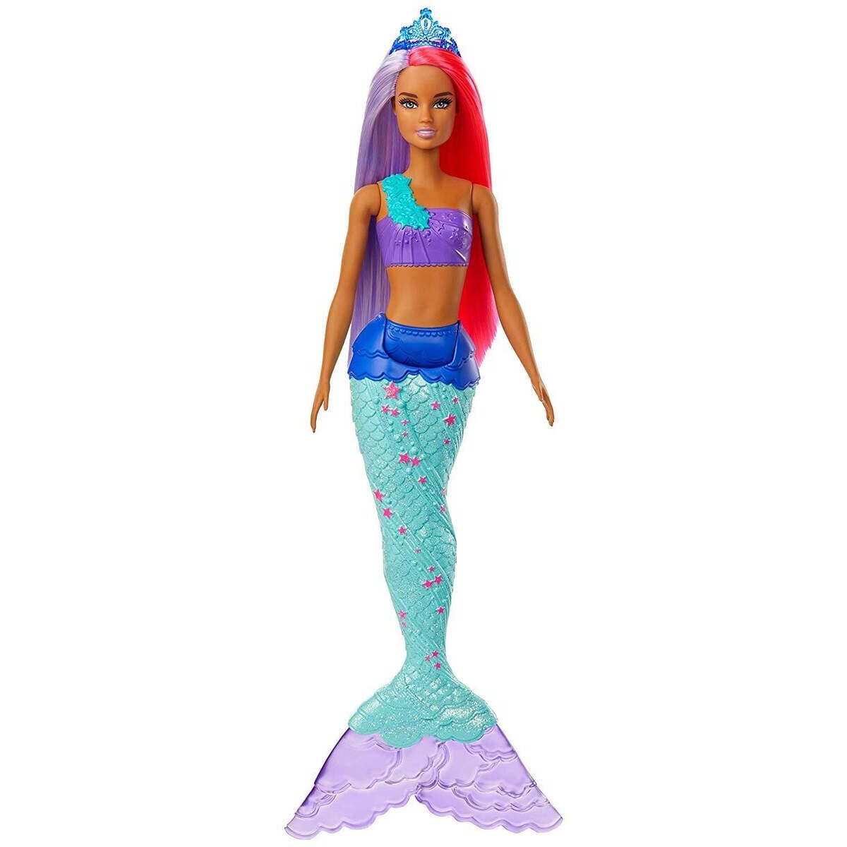 Barbie Dreamtopia Meerjungfrau Puppe pinkes und lilafarbenes Haar