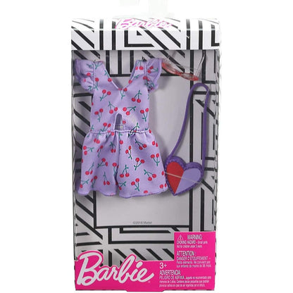 Barbie Fashion Kleidung Beauty Cherry mit Tasche und Brille