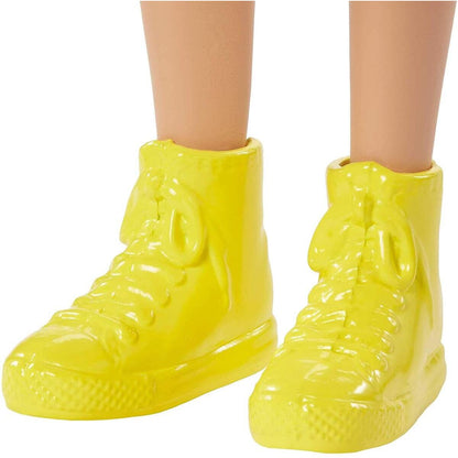 Barbie Fashionistas Puppe (brünett) mit blauem Rock