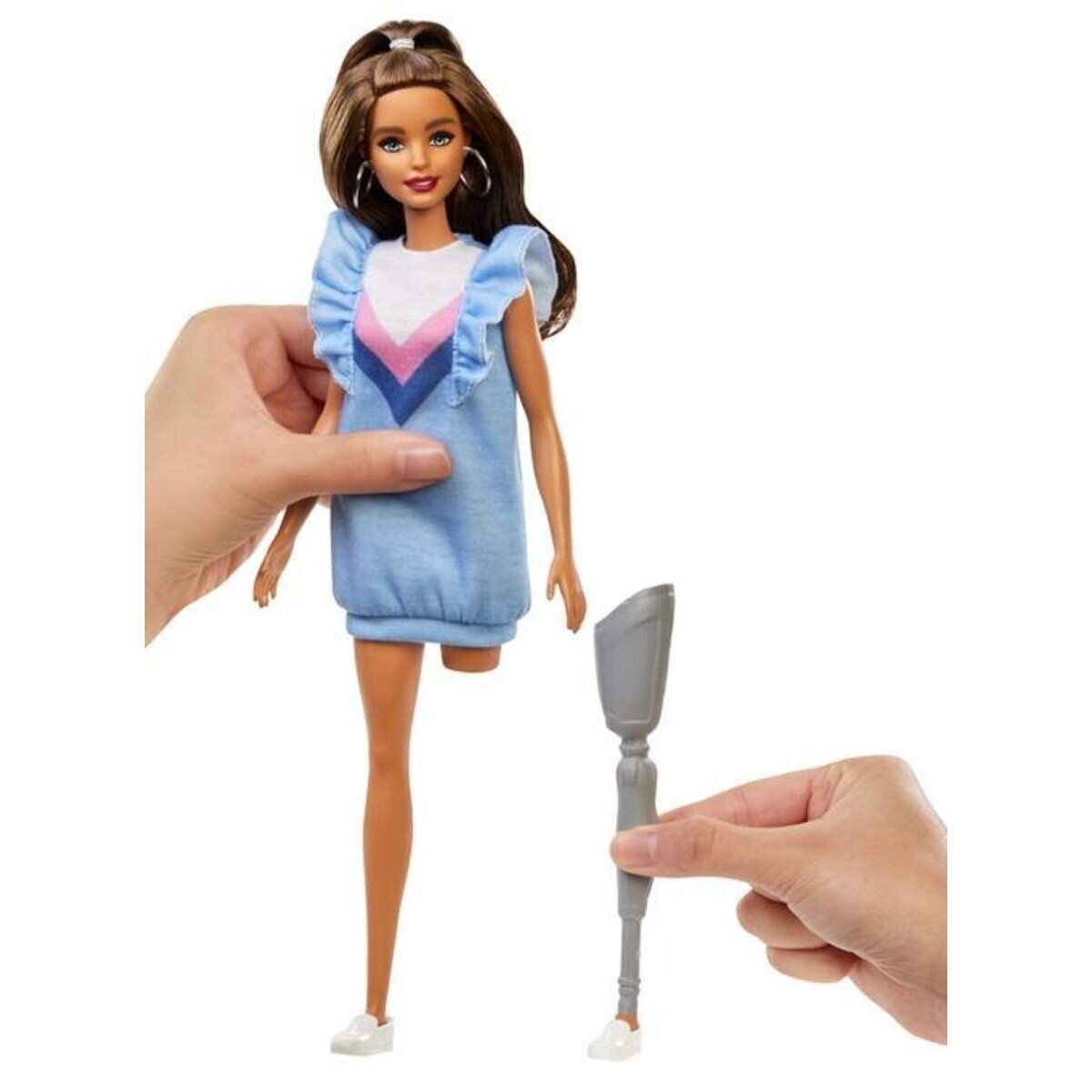 Barbie Fashionistas Puppe mit Beinprothese