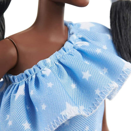 Barbie Fashionistas Puppe (schwarzhaarig) mit Beinprothese