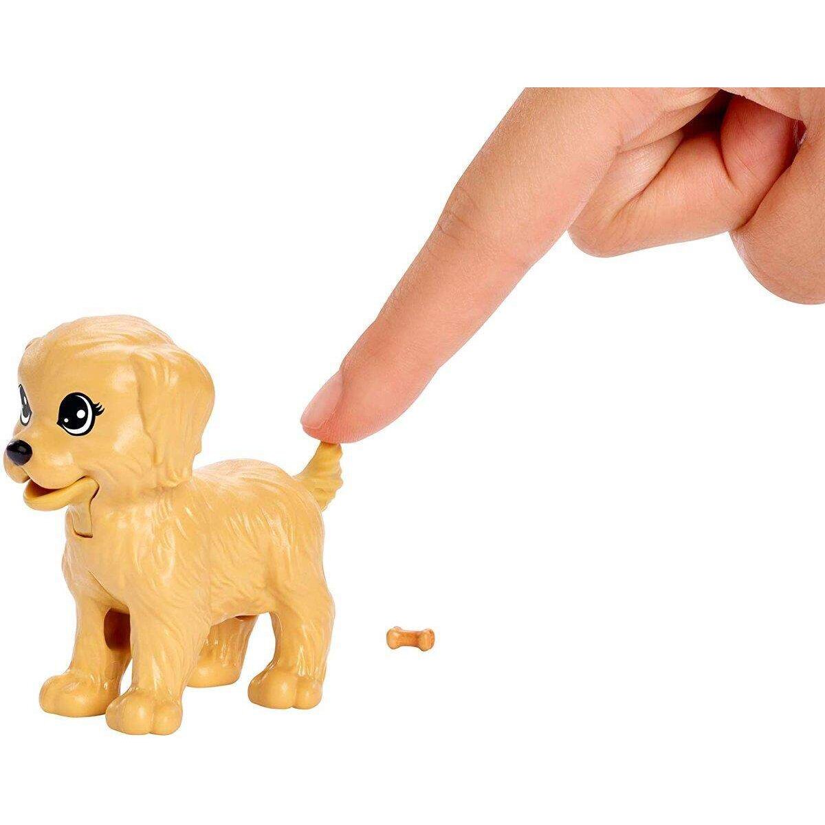 Barbie Hundesitterin und Welpen