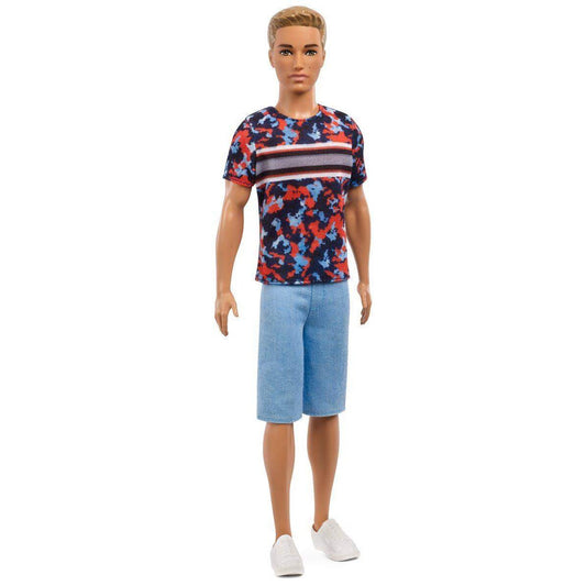 Barbie Ken Fashionistas Puppe im Printshirt