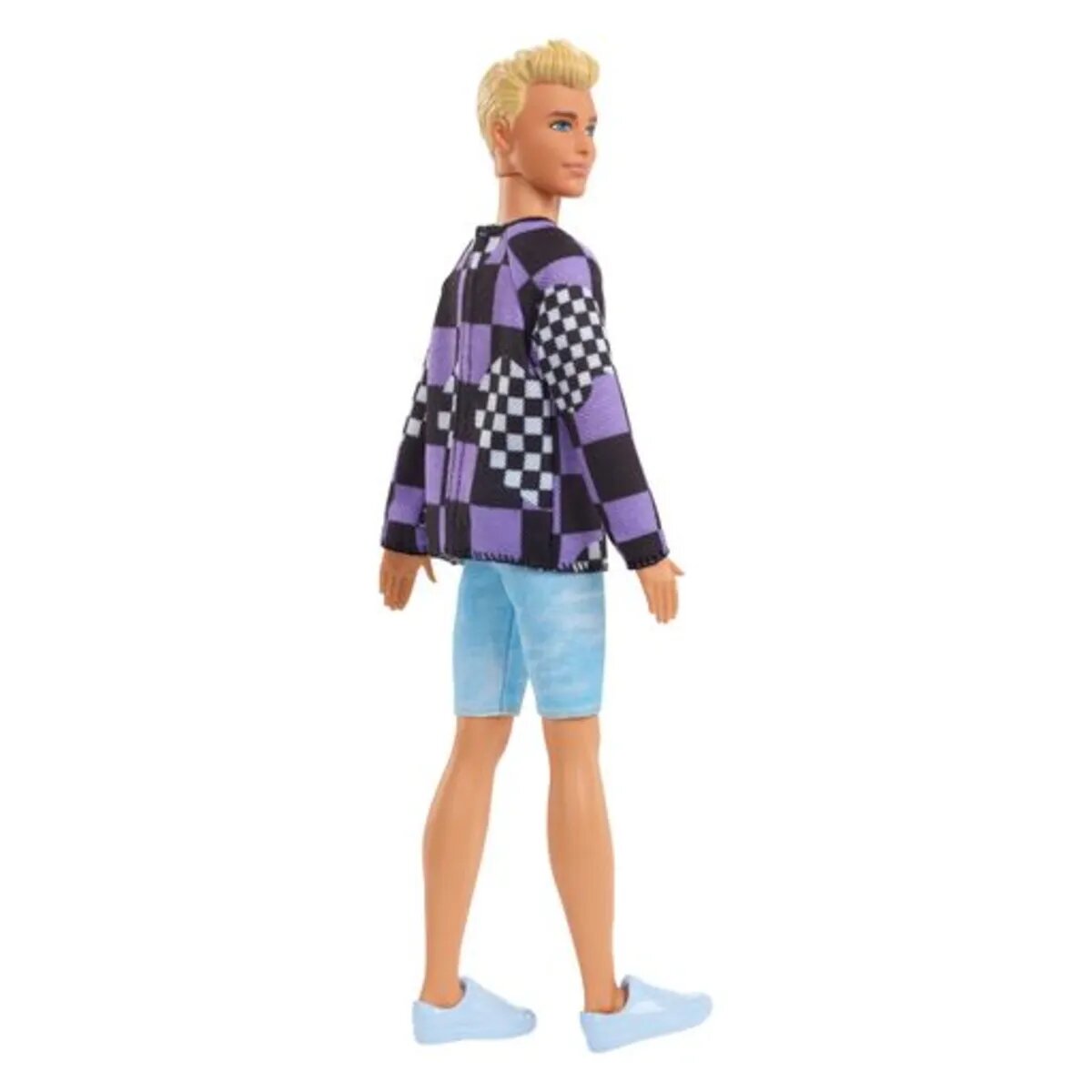 Barbie Ken Fashionistas Puppe im karierten Pullover