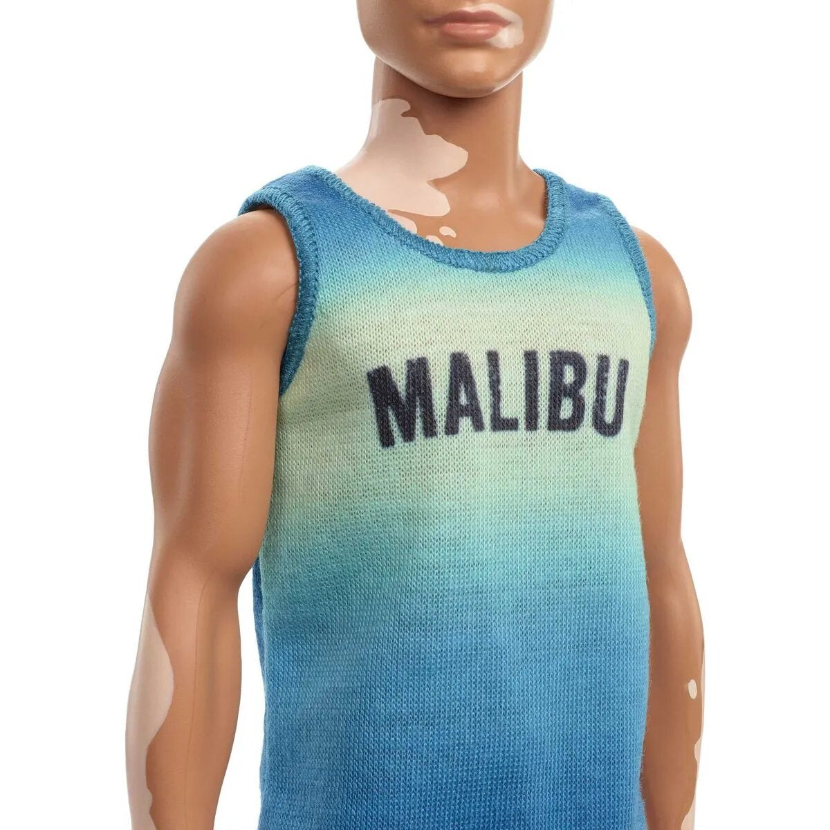 Barbie Ken Fashionistas Puppe im „Malibu“-Tanktop, Vitiligo