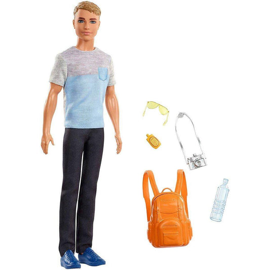 Barbie Ken mit Reiseoutfit