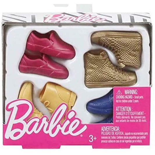 Barbie Ken Mode Fashion Accessoires Set - 4 Paar Schuhe