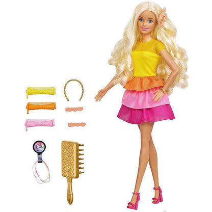 Barbie Locken Style Barbie mit Lockenstab und Zubehör