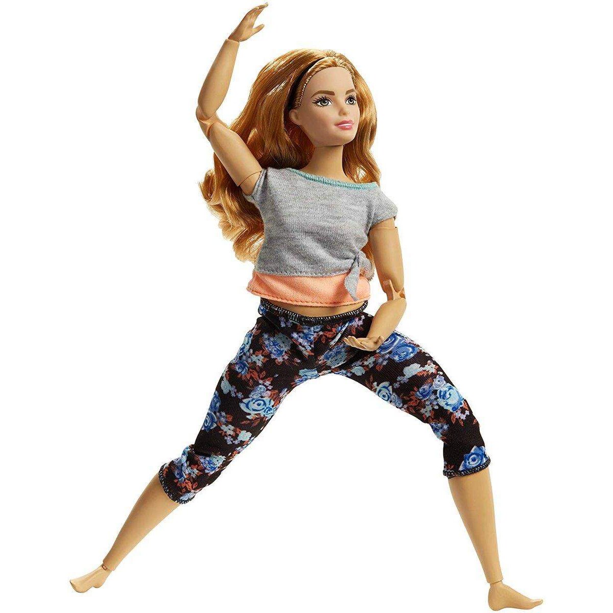 Barbie Made to Move Puppe, blond
