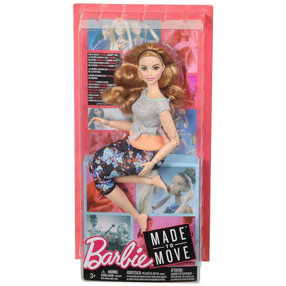 Barbie Made to Move Puppe, blond