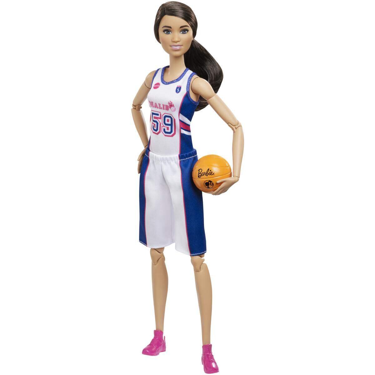 Barbie Made to Move Sportlerin, 1 Stück, 5-fach sortiert