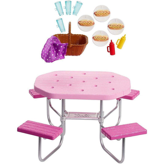 Barbie Möbel Outdoor Sortiment, 3-fach sortiert