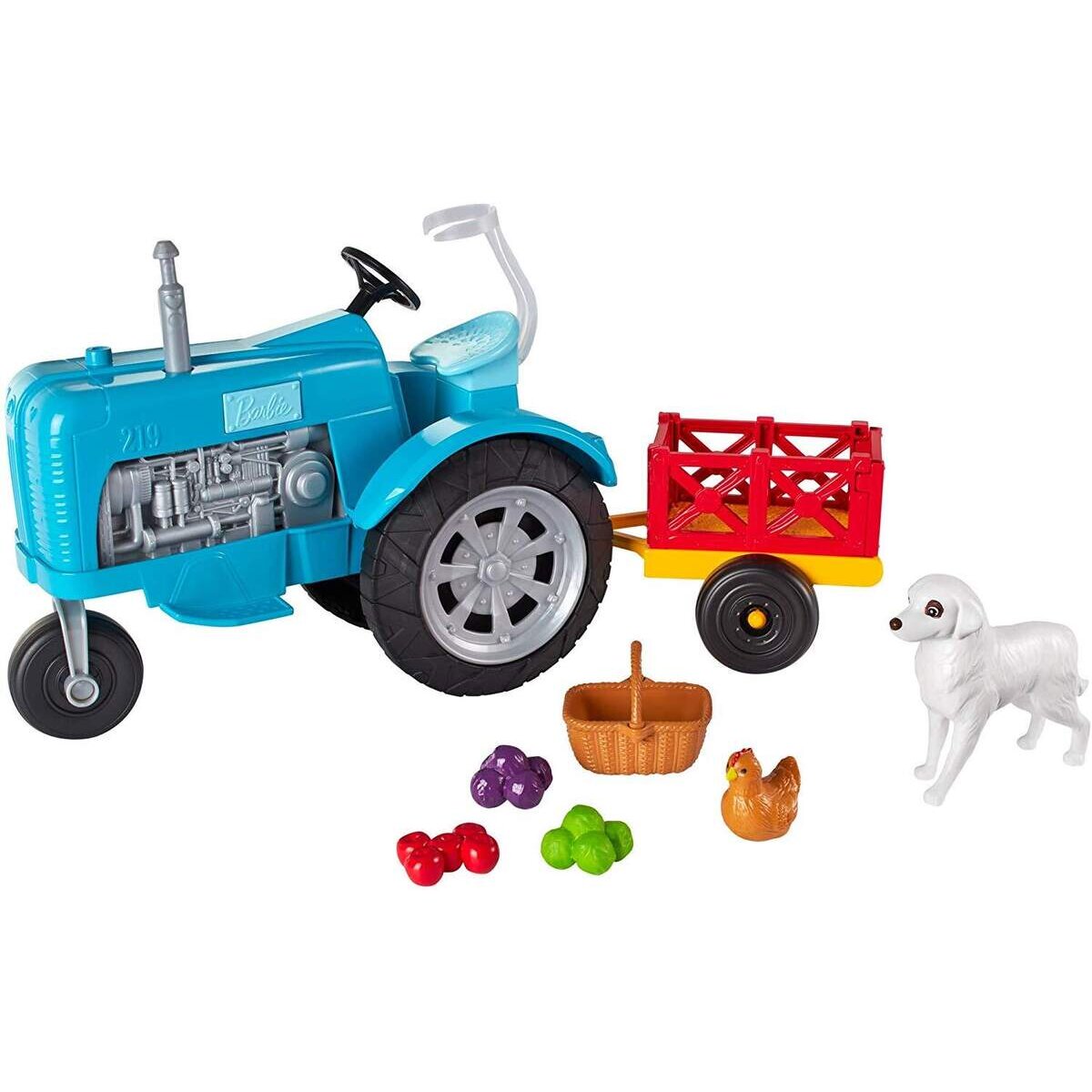 Barbie Spaß auf dem Bauernhof Traktor